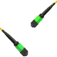 16 Fiber MTP/APC to MTP/APC Patch Cord OS2 9/125 Singlemode