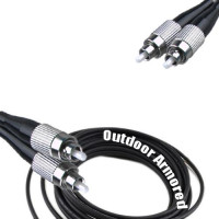 Duplex Outdoor Armored Patch Cord FC/UPC - FC/UPC OM2 50/125 Multimode