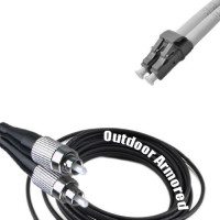 Duplex Outdoor Armored Patch Cord FC/UPC-LC/UPC OM1 62.5/125 Multimode