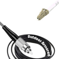 Simplex Outdoor Armored Patch Cord FC/UPC-LC/UPC OM2 50/125 Multimode
