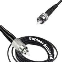 Simplex Outdoor Armored Patch Cord FC/UPC - ST/UPC 9/125 Singlemode