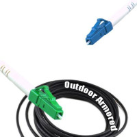 Simplex Outdoor Armored Patch Cord LC/APC - LC/UPC 9/125 Singlemode