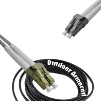 Duplex Outdoor Armored Patch Cord LC/UPC-LC/UPC OM1 62.5/125 Multimode