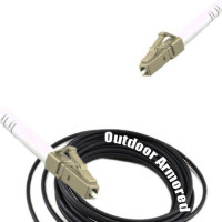 Simplex Outdoor Armored Patch Cord LC/UPC-LC/UPC OM2 50/125 Multimode