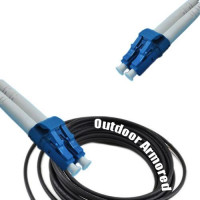 Duplex Outdoor Armored Patch Cord LC/UPC - LC/UPC OS2 9/125 Singlemode
