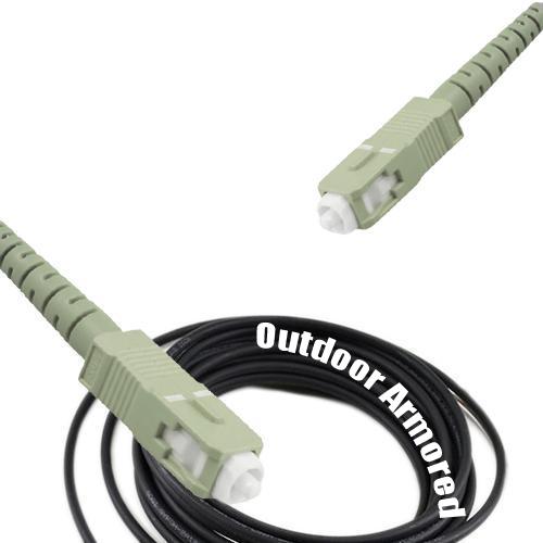 Simplex Outdoor Armored Patch Cord SC/UPC-SC/UPC OM1 62.5/125 MMF