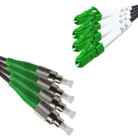 Outdoor Drop Cable 4 Fiber FC/APC to LC/APC G657A 9/125 Singlemode