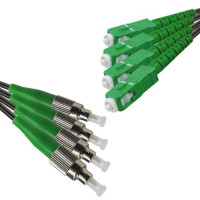Outdoor Drop Cable 4 Fiber FC/APC to SC/APC G657A 9/125 Singlemode