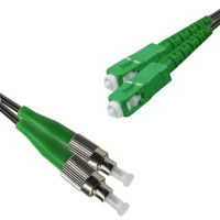 Outdoor Drop Cable Duplex FC/APC to SC/APC G657A 9/125 Singlemode