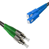 Outdoor Drop Cable Duplex FC/APC to SC/UPC G657A 9/125 Singlemode