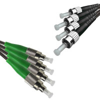 Outdoor Drop Cable 4 Fiber FC/APC to ST/UPC G657A 9/125 Singlemode