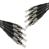 Outdoor Drop Cable 4 Fiber FC/UPC to FC/UPC G657A 9/125 Singlemode
