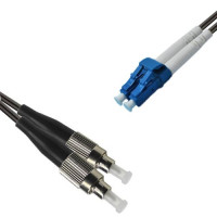 Outdoor Drop Cable Duplex FC/UPC to LC/UPC G657A 9/125 Singlemode