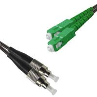 Outdoor Drop Cable Duplex FC/UPC to SC/APC G657A 9/125 Singlemode