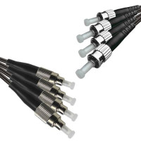 Outdoor Drop Cable 4 Fiber FC/UPC to ST/UPC G657A 9/125 Singlemode