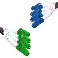 Outdoor Drop Cable 4 Fiber LC/APC to LC/UPC G657A 9/125 Singlemode