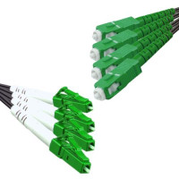 Outdoor Drop Cable 4 Fiber LC/APC to SC/APC G657A 9/125 Singlemode