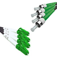 Outdoor Drop Cable 4 Fiber LC/APC to ST/APC G657A 9/125 Singlemode