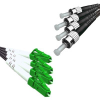 Outdoor Drop Cable 4 Fiber LC/APC to ST/UPC G657A 9/125 Singlemode