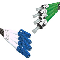 Outdoor Drop Cable 4 Fiber LC/UPC to ST/APC G657A 9/125 Singlemode