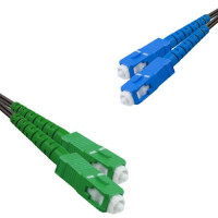 Outdoor Drop Cable Duplex SC/APC to SC/UPC G657A 9/125 Singlemode