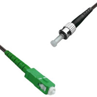 Outdoor Drop Cable Simplex SC/APC to ST/UPC G657A 9/125 Singlemode