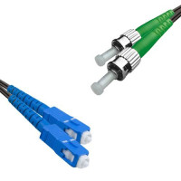 Outdoor Drop Cable Duplex SC/UPC to ST/APC G657A 9/125 Singlemode