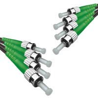 Outdoor Drop Cable 4 Fiber ST/APC to ST/APC G657A 9/125 Singlemode