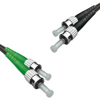 Outdoor Drop Cable Duplex ST/APC to ST/UPC G657A 9/125 Singlemode