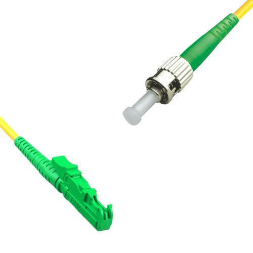 E2000/APC to ST/APC Patch Cord OS2 9/125 Singlemode Simplex