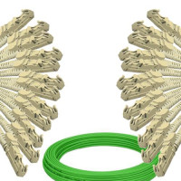 12 Fiber E2000/UPC to E2000/UPC Patch Cord OM5 50/125 Multimode