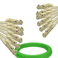 6 Fiber E2000/UPC to E2000/UPC Patch Cord OM5 50/125 Multimode