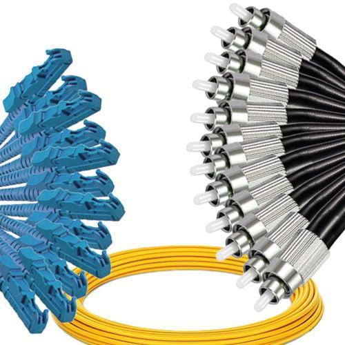 12 Fiber E2000/UPC to FC/UPC Patch Cord OS2 9/125 Singlemode