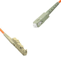 E2000/UPC to SC/UPC Patch Cord OM2 50/125 Multimode Simplex