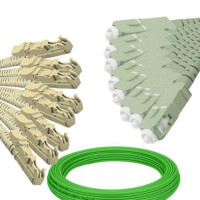 8 Fiber E2000/UPC to SC/UPC Patch Cord OM5 50/125 Multimode