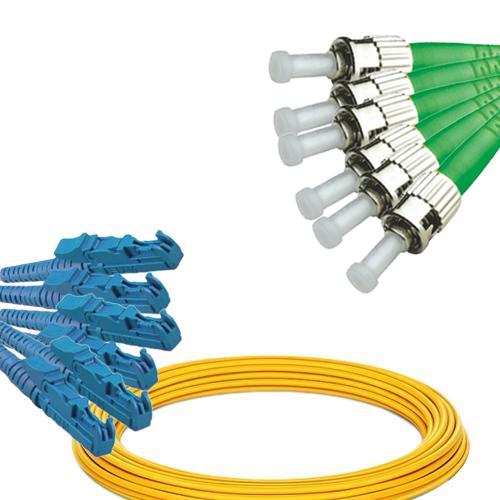 6 Fiber E2000/UPC to ST/APC Patch Cord OS2 9/125 Singlemode