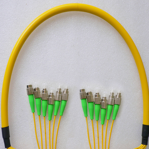 6 Fiber FC/APC to FC/APC Patch Cord OS2 9/125 Singlemode