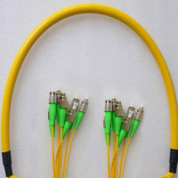8 Fiber FC/APC to FC/APC Patch Cord OS2 9/125 Singlemode