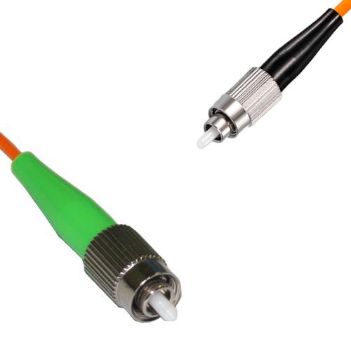 FC/APC to FC/UPC Patch Cord OM1 62.5/125 Multimode Simplex