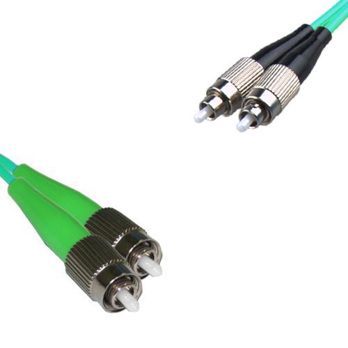 FC/APC to FC/UPC Patch Cord OM4 50/125 Multimode Duplex