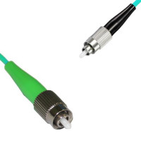 FC/APC to FC/UPC Patch Cord OM4 50/125 Multimode Simplex