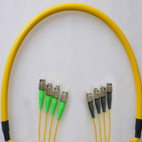 4 Fiber FC/APC to FC/UPC Patch Cord OS2 9/125 Singlemode