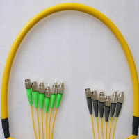 6 Fiber FC/APC to FC/UPC Patch Cord OS2 9/125 Singlemode