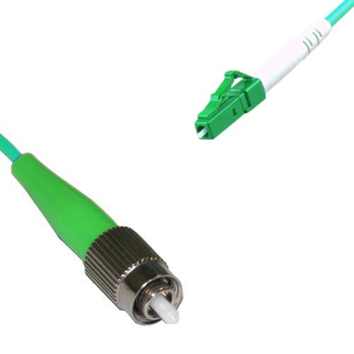 FC/APC to LC/APC Patch Cord OM3 50/125 Multimode Simplex