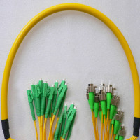 24 Fiber FC/APC to LC/APC Patch Cord OS2 9/125 Singlemode