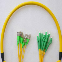 8 Fiber FC/APC to LC/APC Patch Cord OS2 9/125 Singlemode