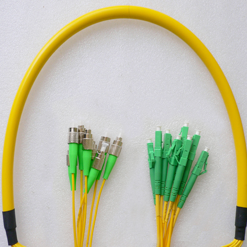 8 Fiber FC/APC to LC/APC Patch Cord OS2 9/125 Singlemode