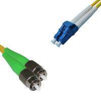 Bend Insensitive Cable FC/APC to LC/UPC G657A 9/125 Singlemode Duplex