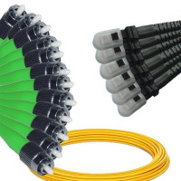 12 Fiber FC/APC to MTRJ/UPC Patch Cord OS2 9/125 Singlemode