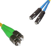 Bend Insensitive Cable FC/APC to MU/UPC G657A 9/125 Singlemode Duplex